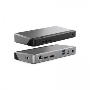 ALOGIC DX2 Dual 4K Display Docking Station 65W Power Delivery Mac M1&M2 Support