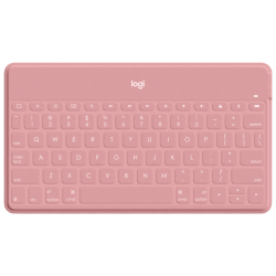 Logitech Keys-to-Go Bluetooth Keyboard with addon iPhone Stand (Pink)