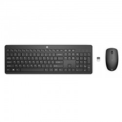HP 1Y4D0AA 235 Wireless Keyboard & Mouse Combo - Black