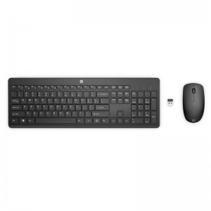 HP 1Y4D0AA 235 Wireless Keyboard & Mouse Combo - Black