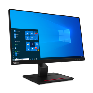 Lenovo ThinkVision T24t-20 23.8" Full HD 1920x1080 IPS 99%sRGB USB-A USB-C PowerDelivery HDMI DisplayPort Touch Screen Adjustable Tilt Angle Monitor