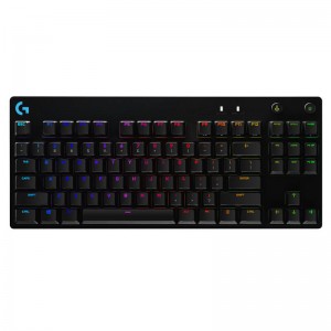 Logitech Pro Mechanical Gaming Tkl Keyboard, Logitech G PRO, Romer-G, RGB, 920-008296