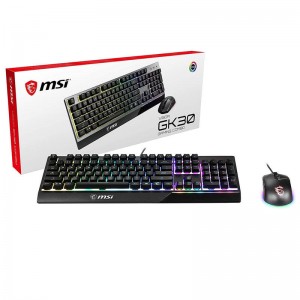 MSI Vigor GK30 RGB Combo Gaming Keyboard + Gaming Mouse
