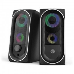 HP DHE-6001 Multimedia Speaker -- Surging Bass RGB Streamer Light Effect