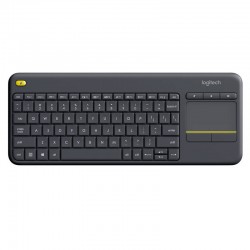 Logitech K400 PLUS BLACK WIRELESS TOUCH KEYBOARD HTPC Keyboard