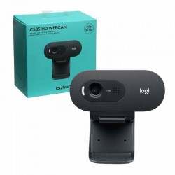 Logitech C505 Webcam HD 720p Web Cam 60° Diagonal Field of View w/ Long Range Microphone & 2M Cable - Meets your video conferencing needs - 960-001370