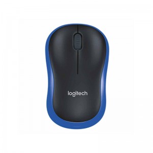 Logitech M185 Wireless Mouse Blue, 1-year battery life, Nano-receiver