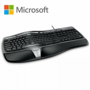 Microsoft Natural Ergonomic 4000 Keyboard - USB Wired