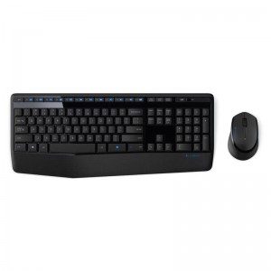 Logitech MK345 Wireless Desktop Keyboard and Mouse Combo, The Powerful combo