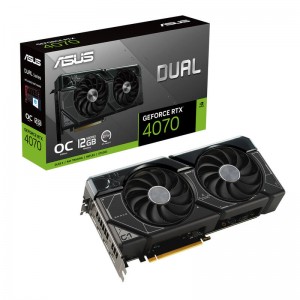 ASUS DUAL NVIDIA GeForce RTX 4070 OC 12GB GDDR6X Graphics Card