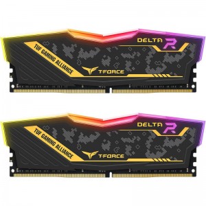TEAM TUF ALLIANCE RGB Gaming Memory 16GB(2x8GB) DDR4 3200Mhz - Black