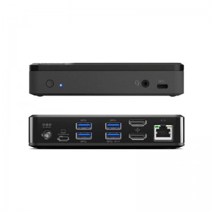 ALOGIC Universal Twin HD Docking Station USB-C&USB-A Compatibility Dual Displays