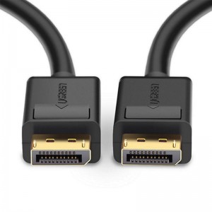 UGREEN High Quality DP Male to Male Cable 2m (Black) UG-10211
