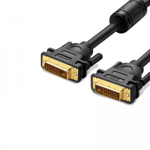 Ugreen UG-11604 DVI(24+1) Male to Male Cable Gold-plated 2M