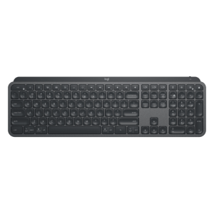 Logitech MX Keys Advanced Wireless Illuminated Keyboard, FLUID, NATURAL, PRECISE – PERFECT STROKE KEYS, 920-009418