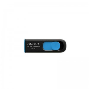 ADATA UV128 Dashdrive Retractable USB 3.0 128GB Blue/Black Flash Drive
