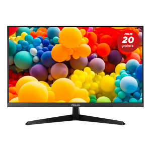 ASUS VY279HE 27" FullHD 1920x1080 75Hz 1ms MPRT TÜV Certified Low-BlueLight Flicker-Free EyeCare+ FreeSync Monitor w/ HDMI VGA Antibacterial Treatment