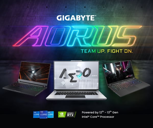 All new Gigabyte Gaming Notebook series